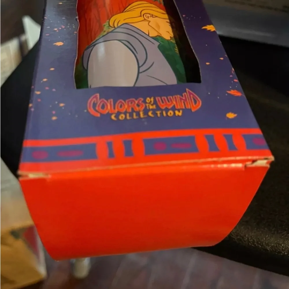 4 Vintage Disney Burger King Pocahontas Colors Of The Wind Glasses 1994